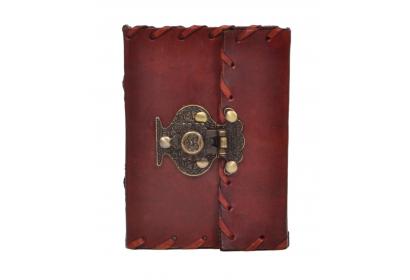 Design Antique Lock Diary Handmade Notebook